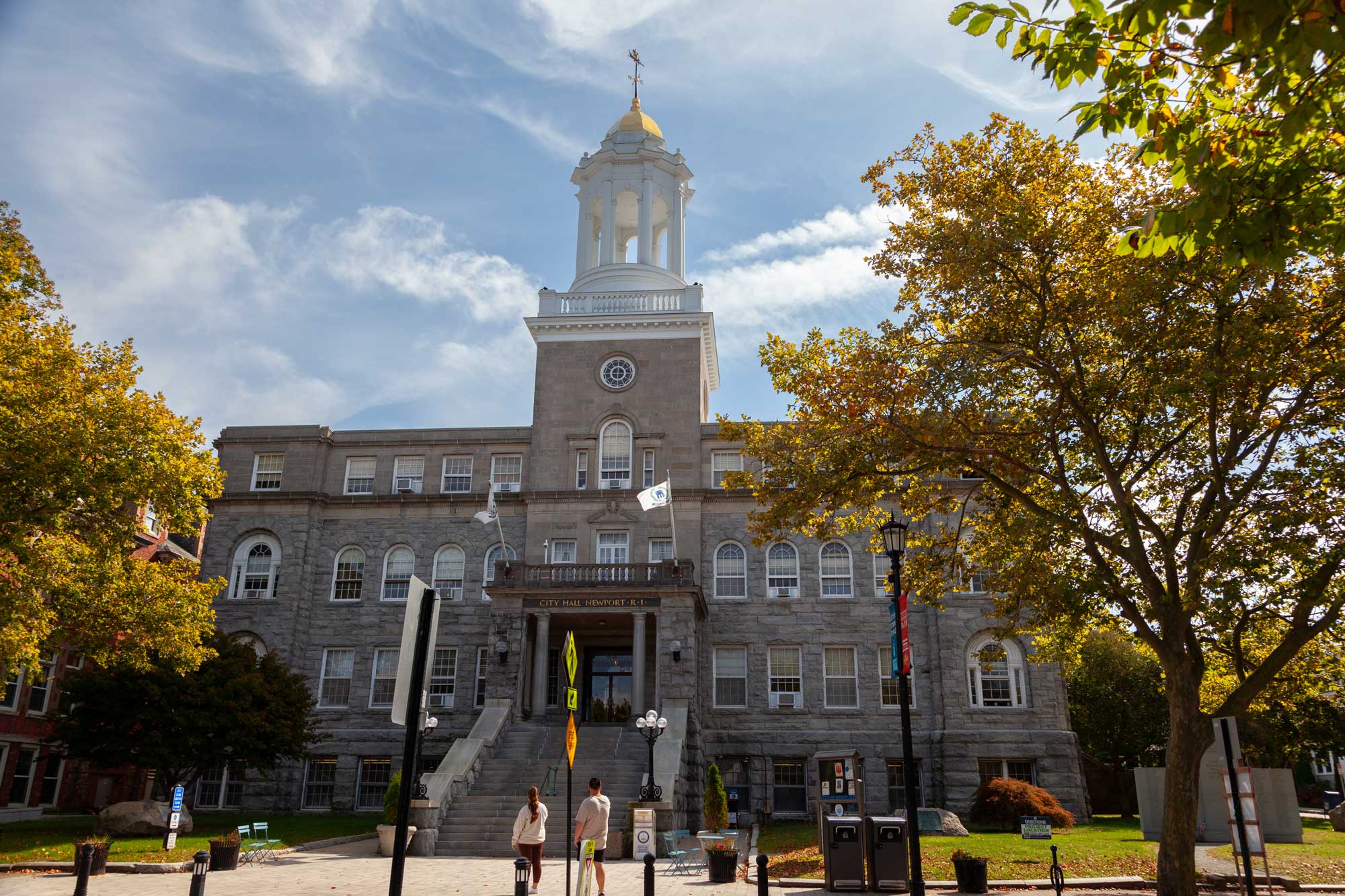 city hall in newport