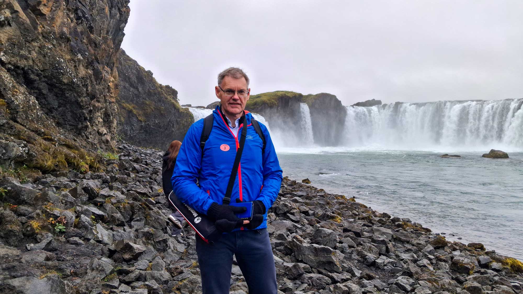 godafoss waterfall