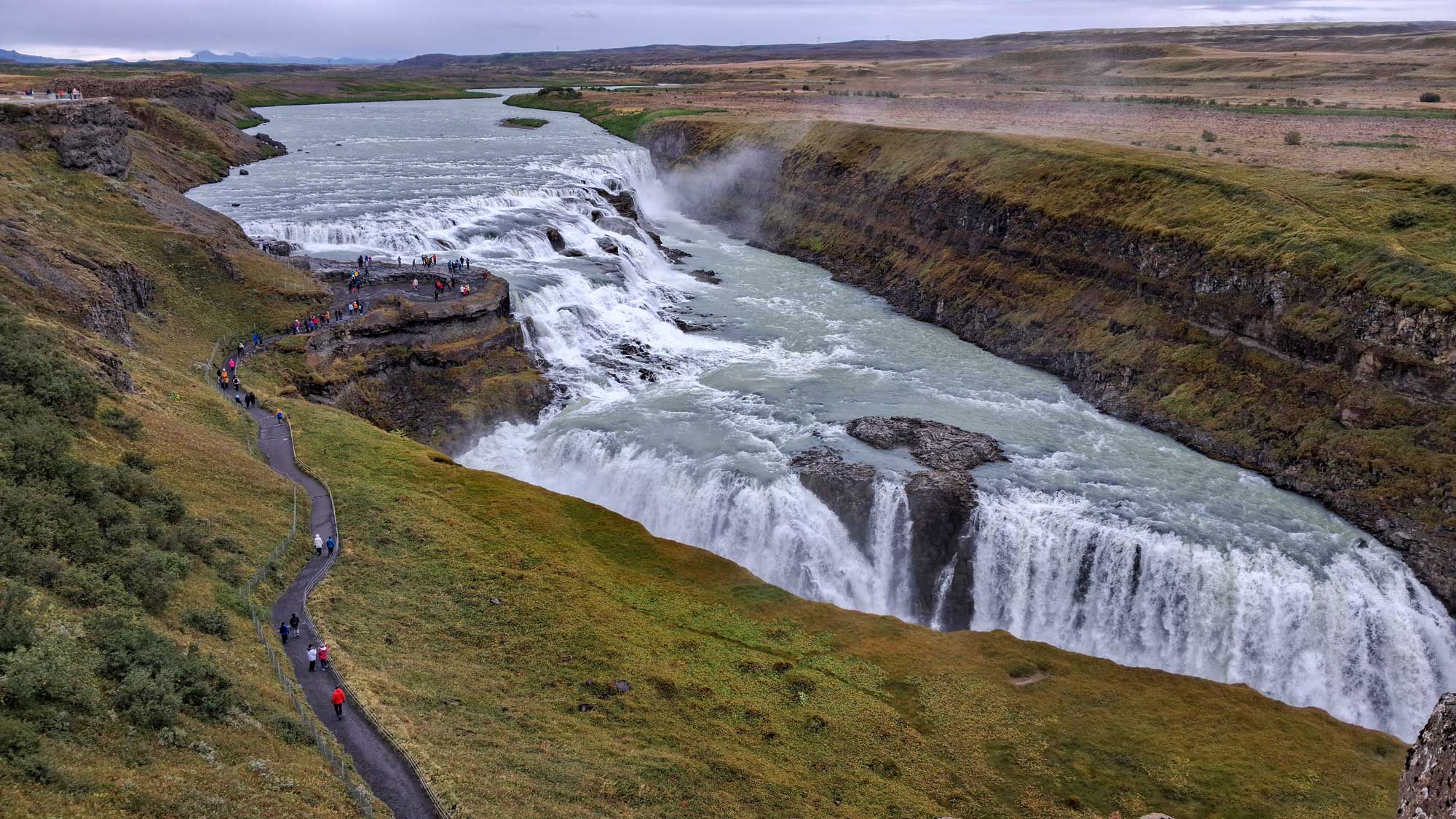 gulflosss waterfall