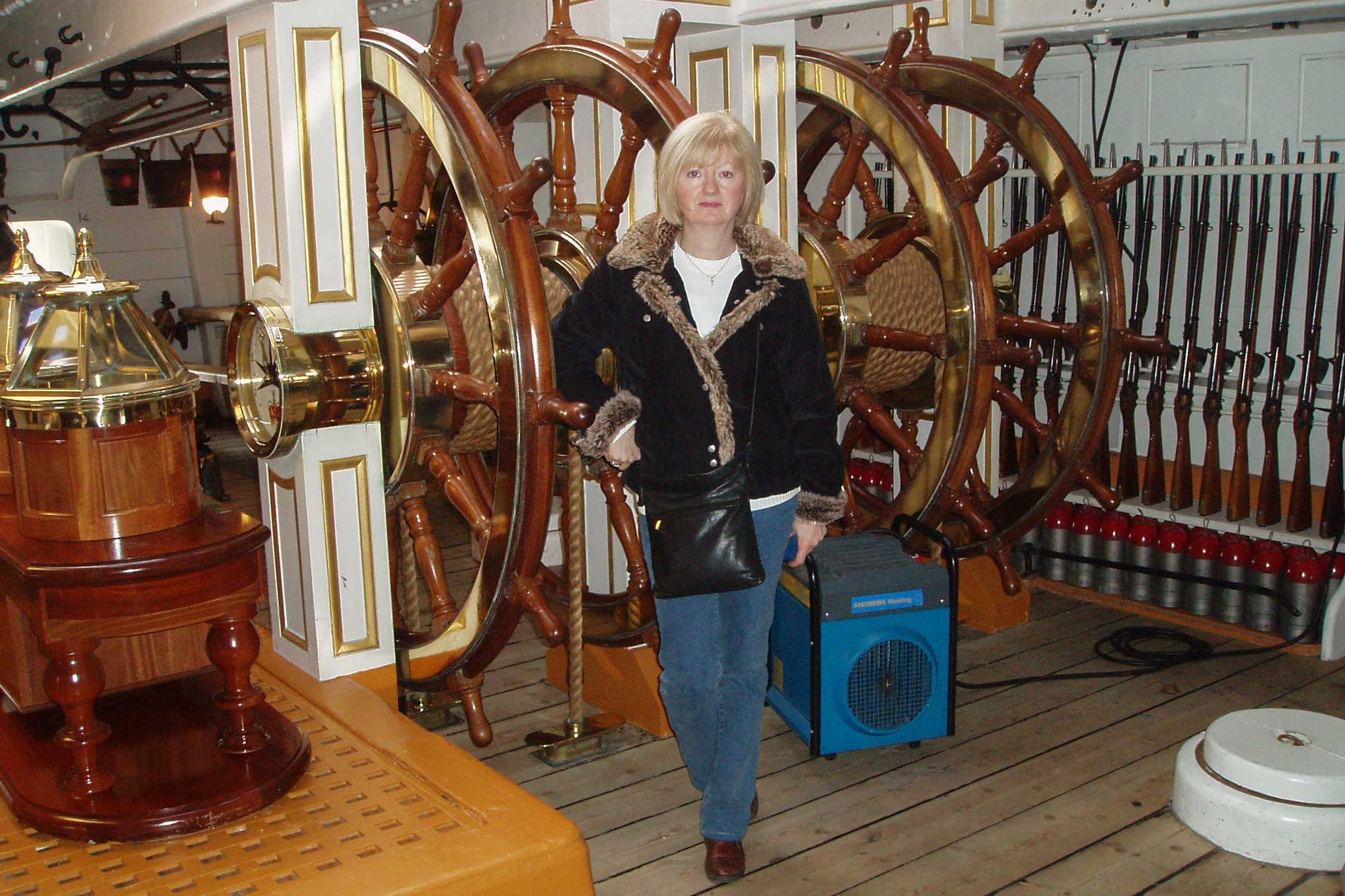 pat on hms warrior