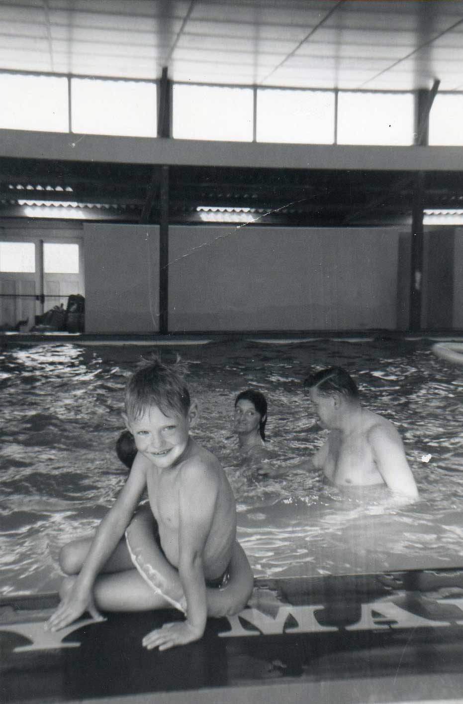 learning to swim