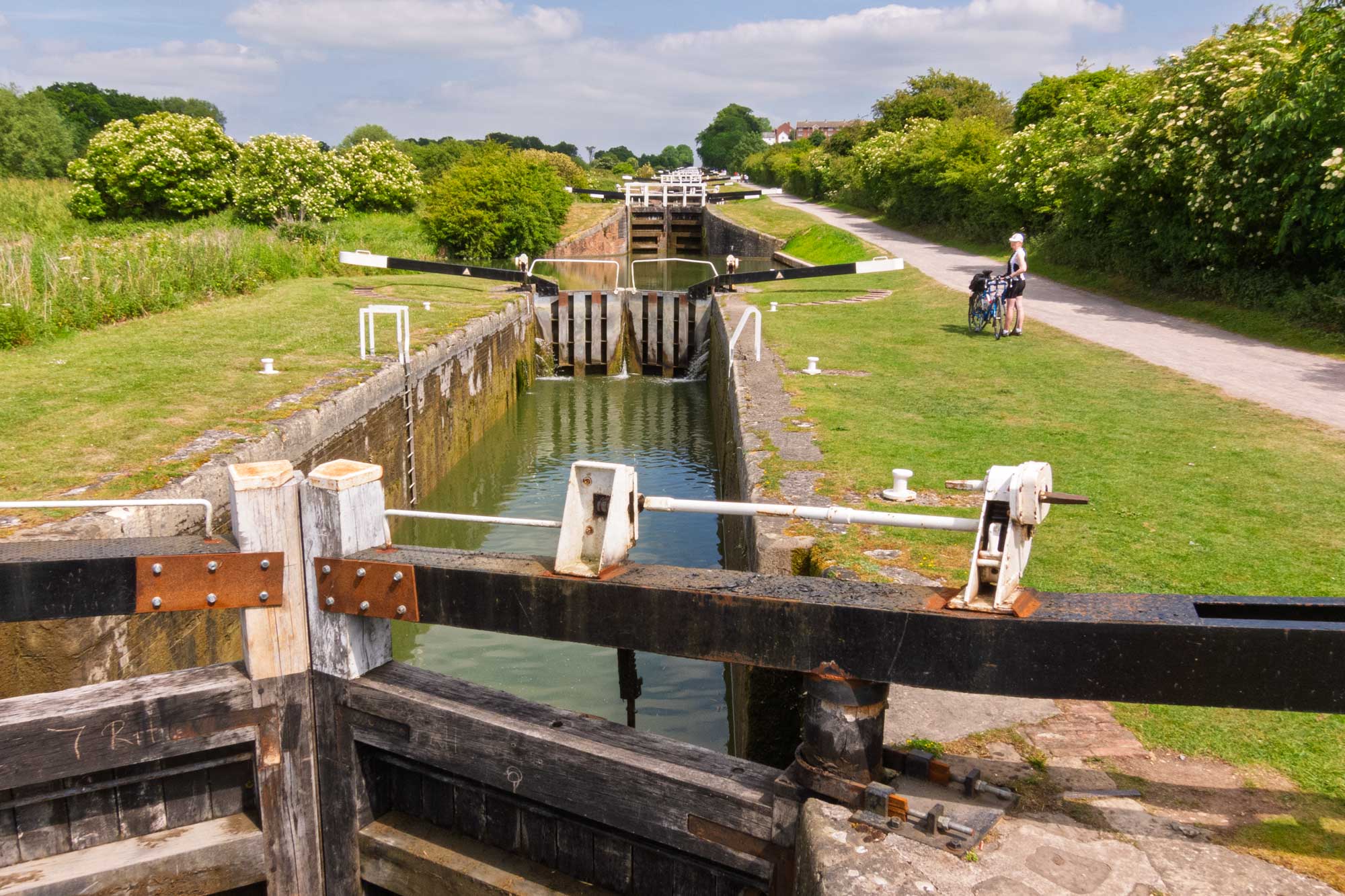 locks at devizes