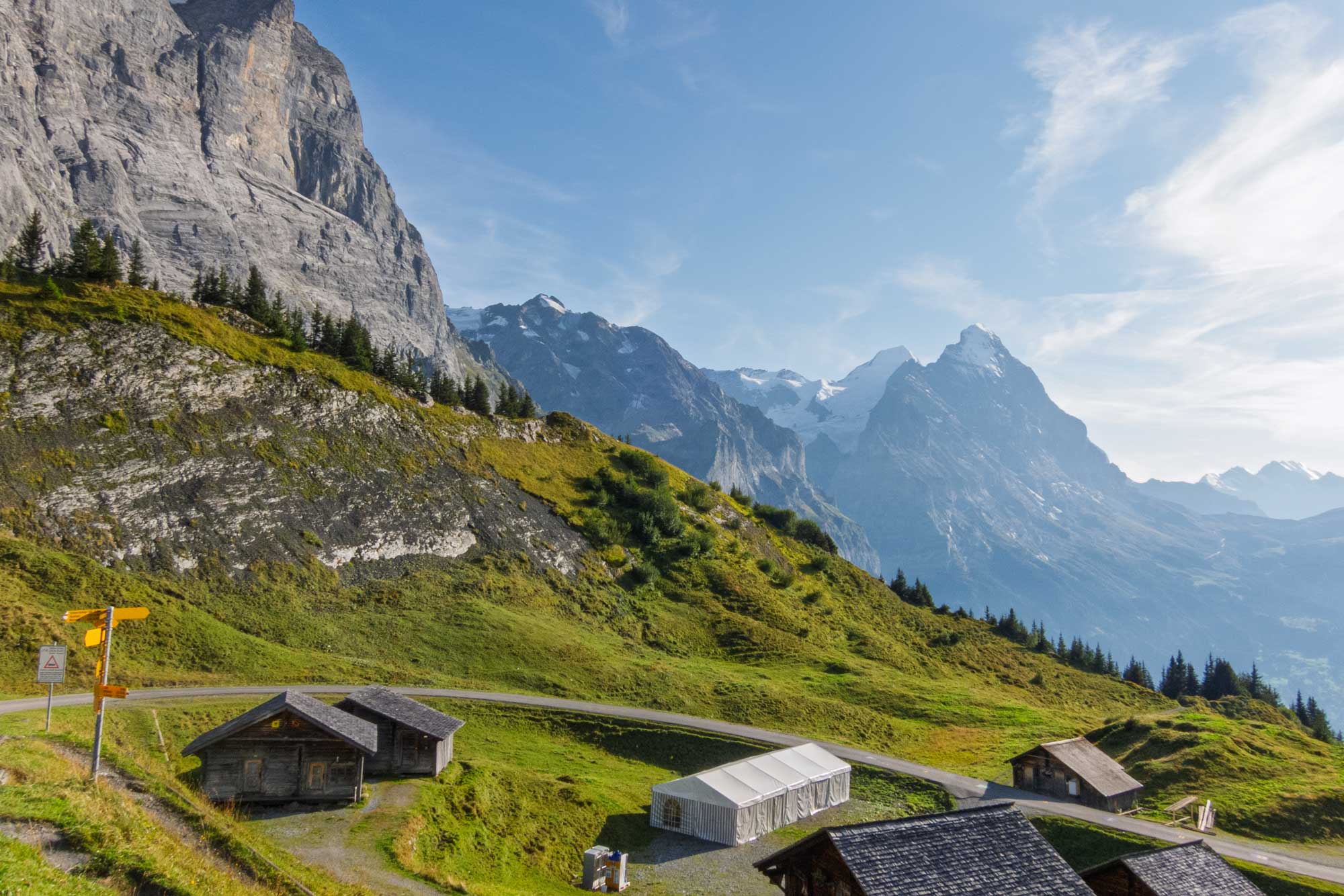 Cycling Grosse Scheidegg from Interlaken via Grindlewald