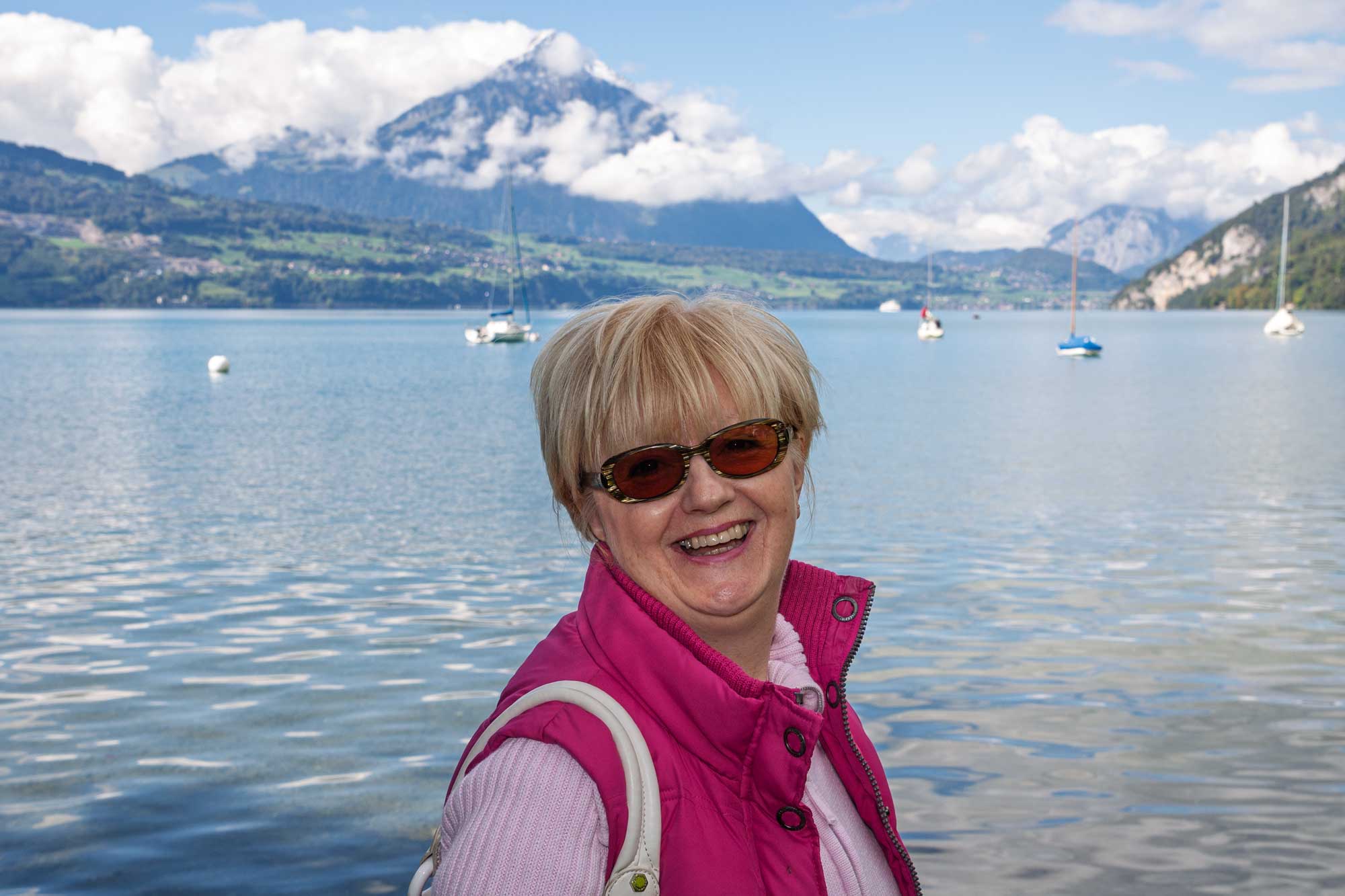 Pat at Interlaken