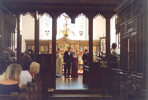 david and pat's wedding