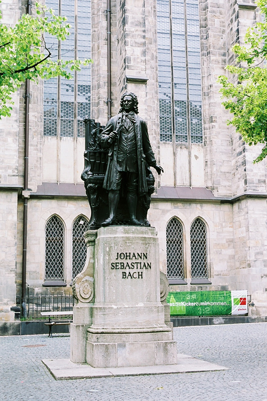 j s bach statue